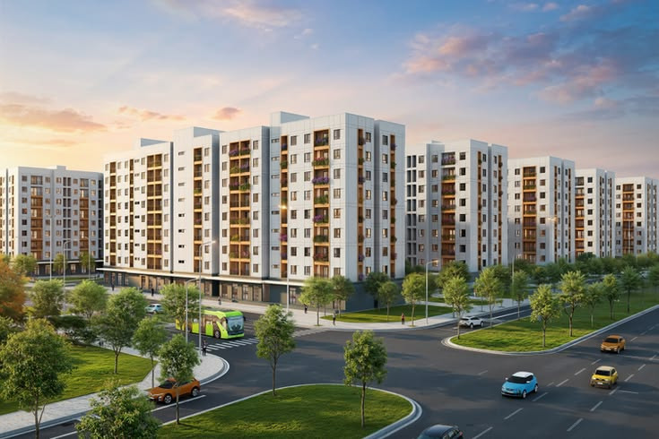 Residential apartment building
